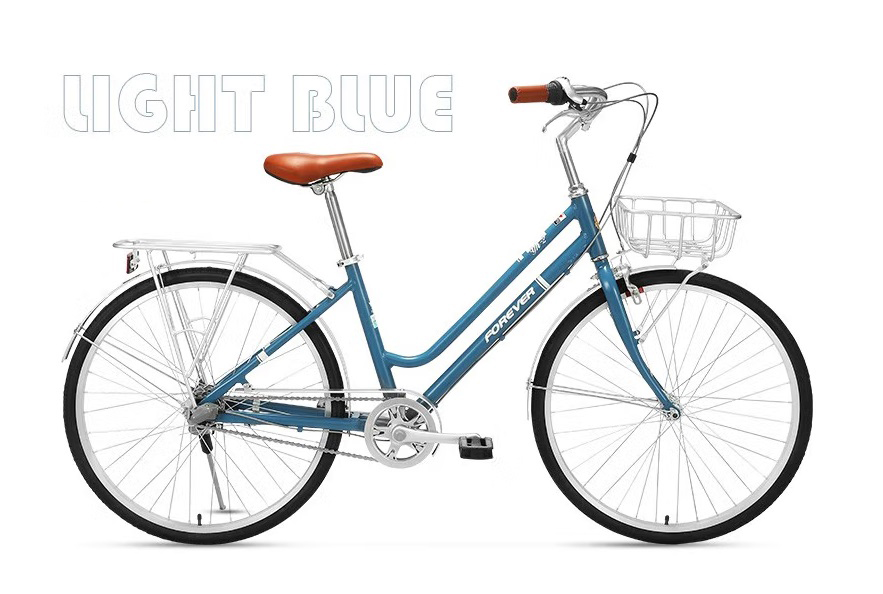  SFL1030 Step Through City Bike | Light Blue